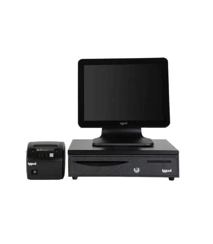 iggual Pack completo TPV 15 N100 EASY 80 IRON-50