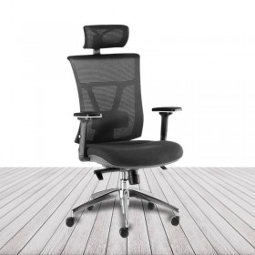 Silla Ankara de Euromof, con cabecero regulable. vista 3