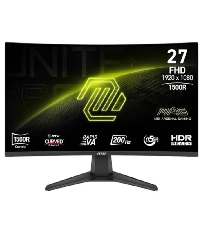 MSI MAG276CF E20 Monitor 27" FHD 200Hz 0.5ms curv