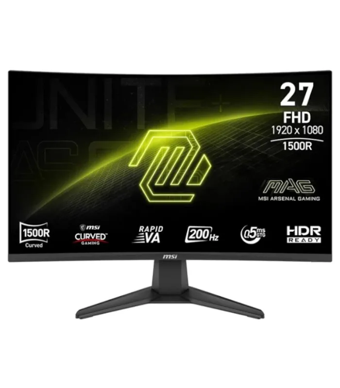 MSI MAG276CF E20 Monitor 27" FHD 200Hz 0.5ms curv