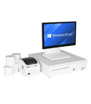 Pack completo TPV blanco 15,6"  N100 30PW EASY80W