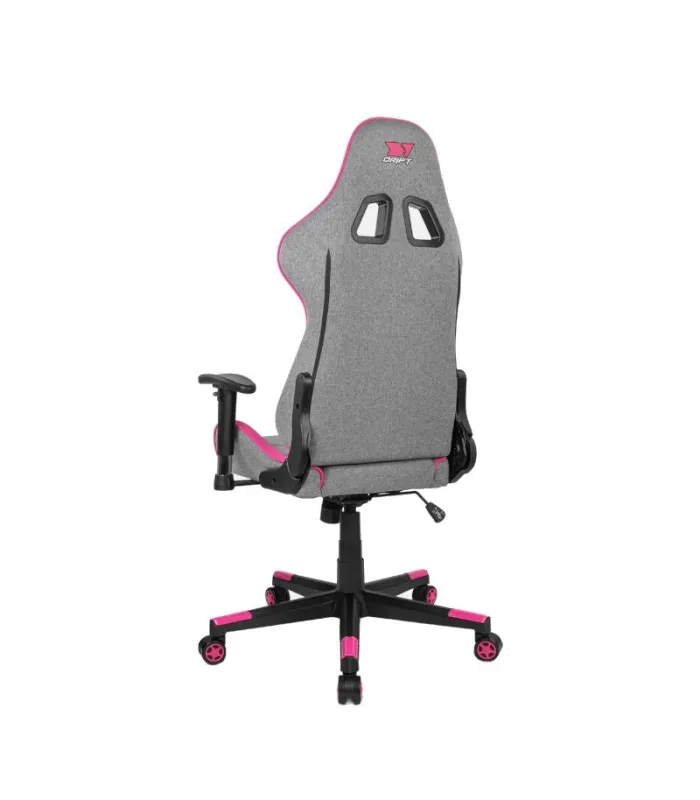 DRIFT Silla Gaming DR90 PRO Gris/Rosa
