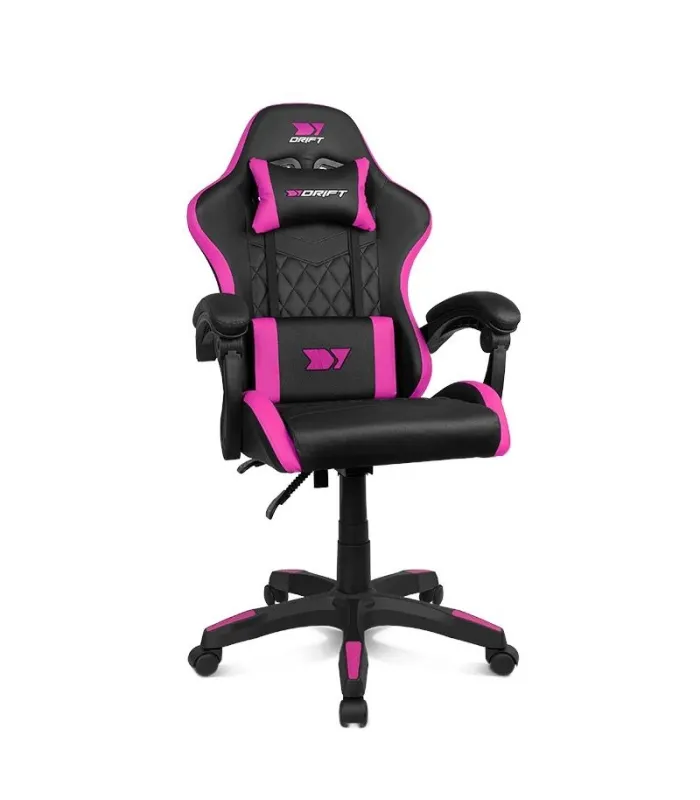 DRIFT Silla Gaming DR35 Negra-fucsia