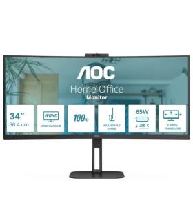 AOC CU34V5C Monitor 27" 2K HDMI USBc MM AA cur