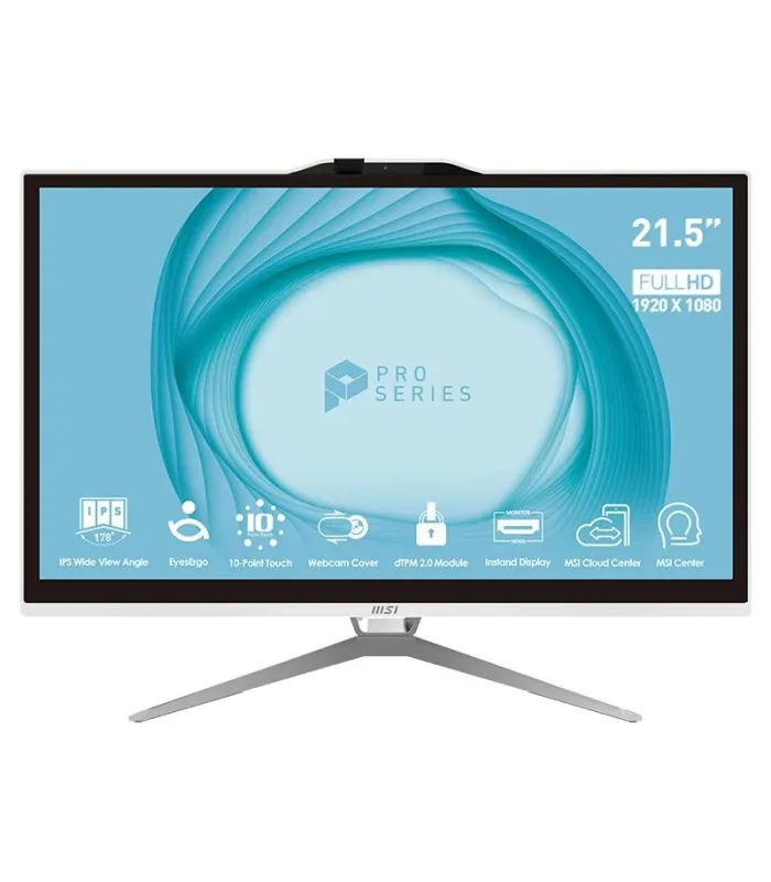 MSI Pro AP222T-435EU G7400 4GB 128 W11P 22" tac.B