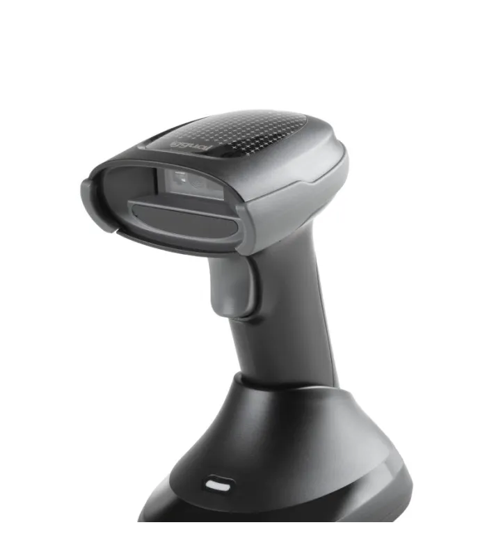 iggual Lector código barras 2D Bluetooth 2.4G base