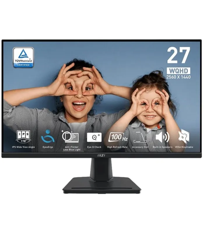 MSI MP275Q  Monitor 27" IPS WQHD100h VGA HDMI MM