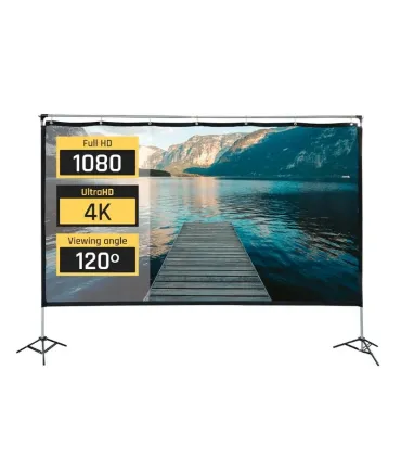 iggual Pantalla exterior portable 120" 265x149 cm
