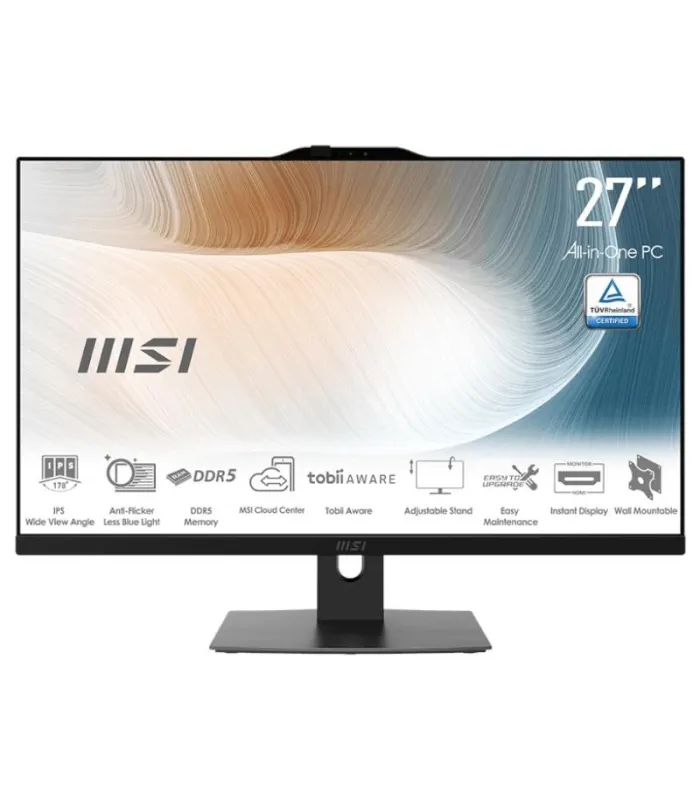 MSI AM272P-893ES C5-120U 16GB 512 W11P 27" Negro