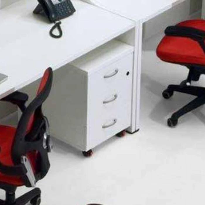 Cajonera Rodante Modelo Dinara, en madera bilaminada. vista 4