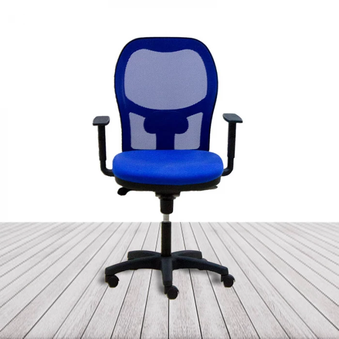 Silla Athos de Limobel, con respaldo malla, varios colores disponibles. vista 3