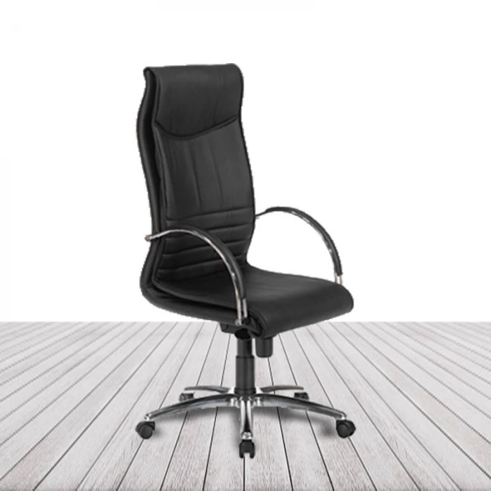 Sillón Eros de Limobel, en EcoPiel con base cromada. vista 2