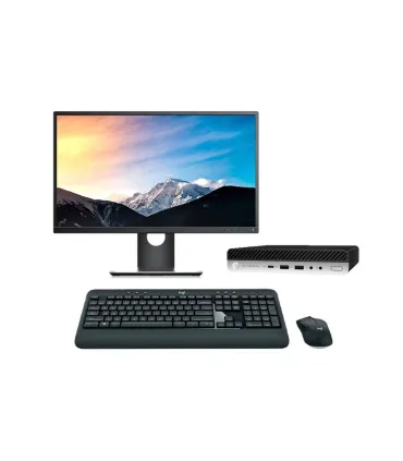 HP EliteDesk 800 G3 Mini PC Core i5 6500T 2.5 GHz | LCD | 16 GB | 240 SSD | WIFI | TEC. Y RATÓN INALÁMBRICO| DP
