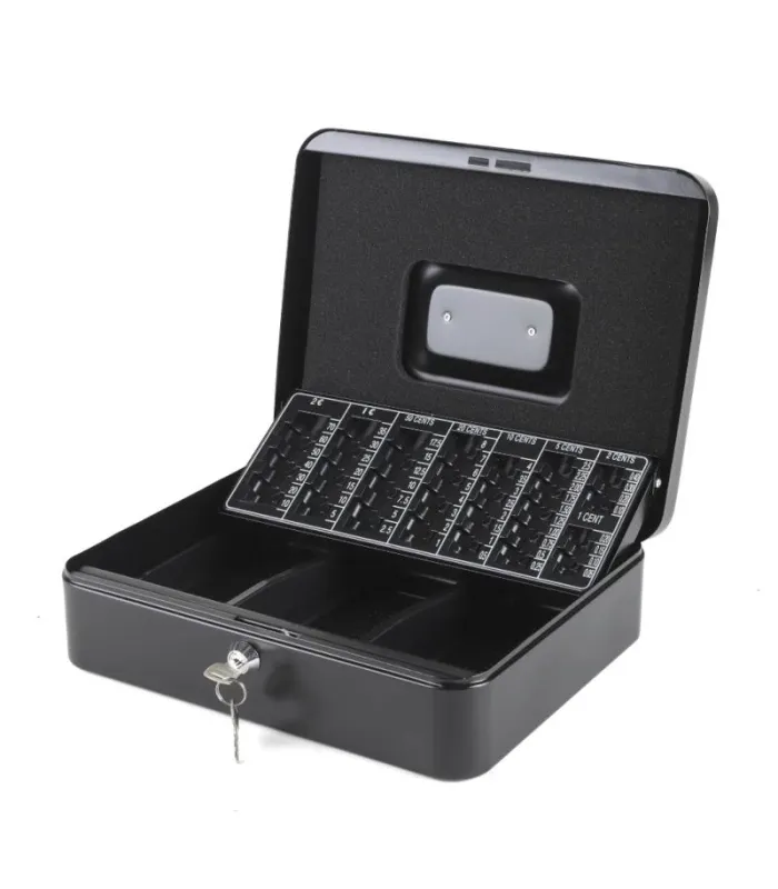 iggual Caja efectivo 3+8 30x24x9 cm IRON-TINY