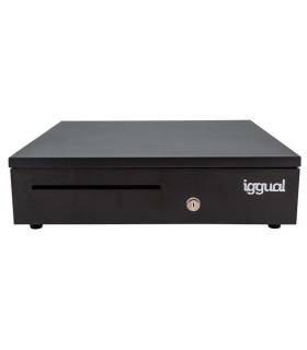 iggual Cajón Portamonedas IRON-35 42cm 5+6 negro