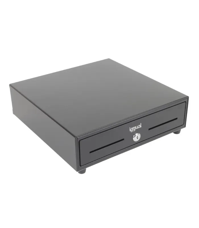 iggual Cajón Portamonedas IRON-XS 33cm 4+8 negro