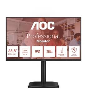 AOC 24E4U Monitor 23.8" 120Hz IPS S-SUB HDMI DP