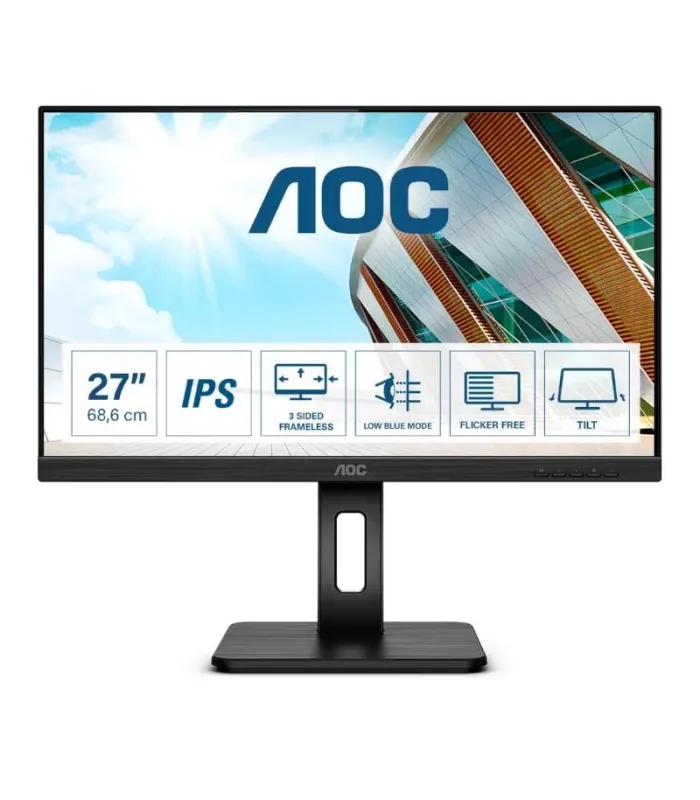 AOC 27P2Q Monitor 27" IPS AA PIV VGA DVI HDMI