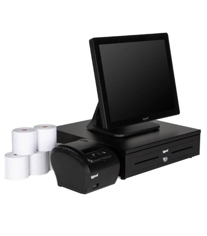 iggual Pack completo TPV 17 N100 TP8002 IRON-HD