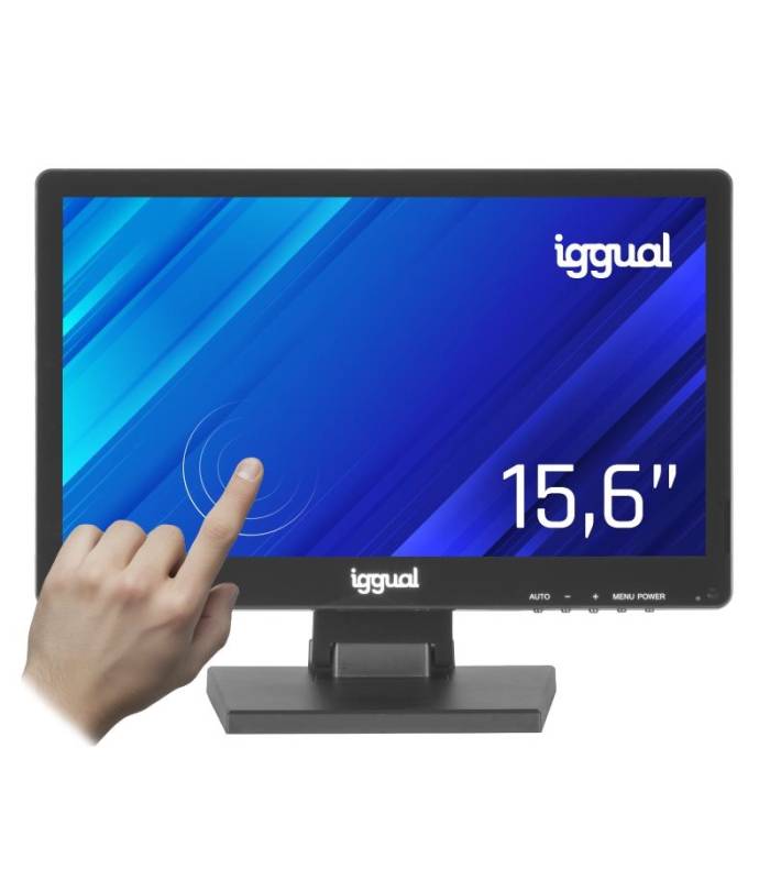 iggual Monitor táctil capacitivo 15,6" 16:9 HD+