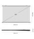 iggual Pantalla enrollable manual 100"16:9 PEM100p