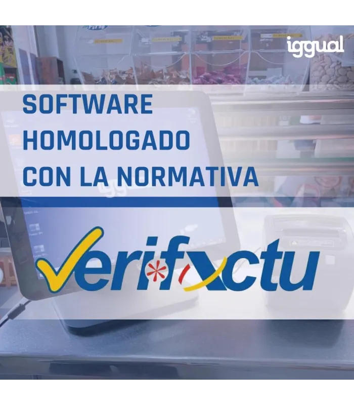 iggual TPV 17" i5 8+256GB W11Pro + Software