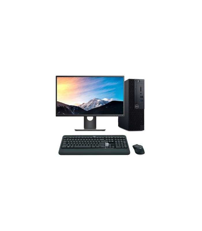 Dell Optiplex 3060 SFF Core i7 8700 3.2 GHz | LCD | 16 GB | 256 NVMe | WIFI | TEC. Y RAT&Oacute;N INALAMBRICO | HDMI | DP