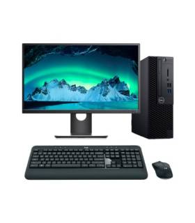 Dell OptiPlex 3070 SFF Core i7 8700 3.2 GHz| LCD | 16 GB | 256 NVMe | WIFI | TEC. Y RATÓN INALAMBRICO | HDMI | DP