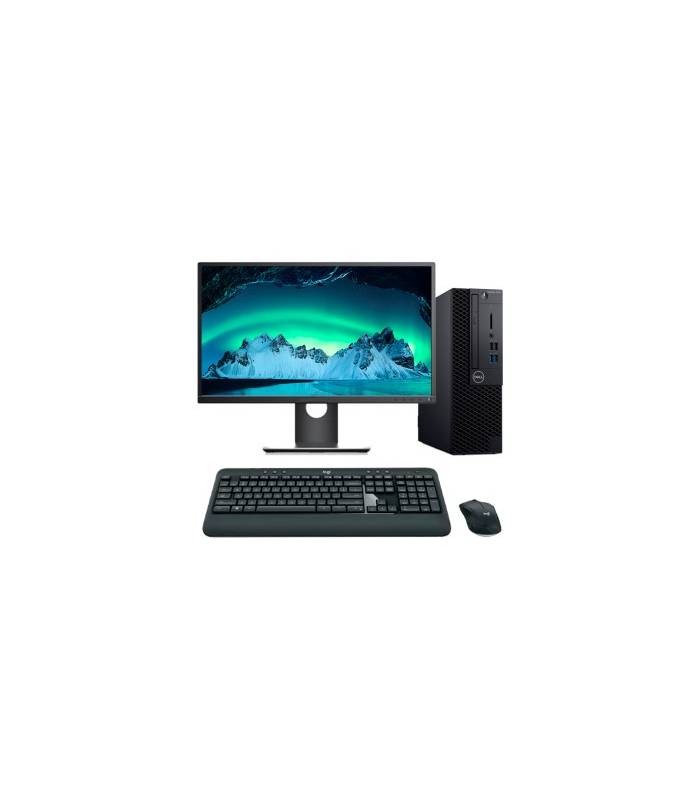 Dell OptiPlex 3070 SFF Core i7 8700 3.2 GHz| LCD | 16 GB | 256 NVMe | WIFI | TEC. Y RAT&Oacute;N INALAMBRICO | HDMI | DP