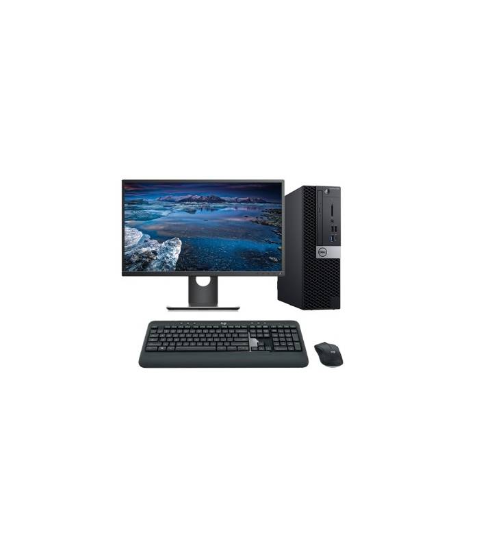 Dell Optiplex 5060 SFF Core i5 8500 3.0 GHz | LCD | 16 GB | 256 NVMe | WIFI | TEC. Y RAT&Oacute;N INALAMBRICO | WIN 11 | DP