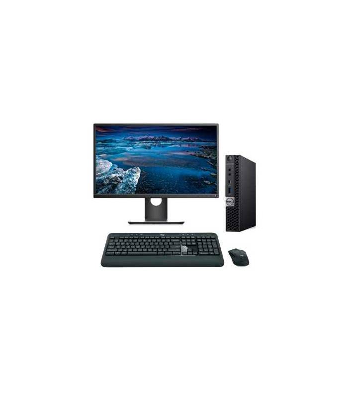 Dell Optiplex 7060 Mini PC Core i5 8500 3.0 GHz | LCD | 16 GB | 256 NVME | WIFI | TEC. Y RAT&Oacute;N INALAMBRICO | WIN 11 PRO | DP