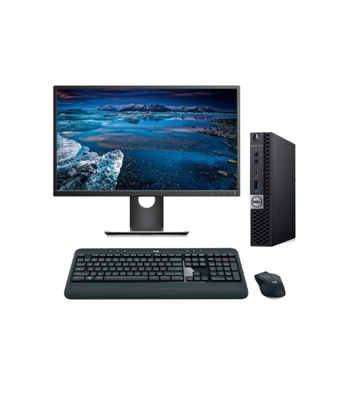 Dell Optiplex 7060 Mini PC Core i5 8500 3.0 GHz | LCD | 16 GB | 256 NVME | WIFI | TEC. Y RATÓN INALAMBRICO | WIN 11 PRO | DP