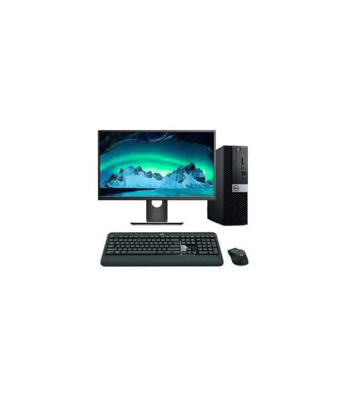 Dell Optiplex 7070 SFF Core i5 9500 3.0 GHz | LCD | 16 GB | 256 NVMe | TEC. Y RATÓN INALÁMBRICO | WIFI | WIN 11 | DP