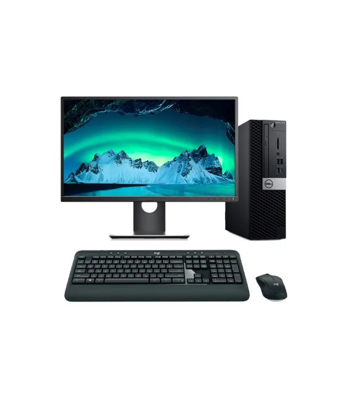 Dell Optiplex 7070 SFF Core i5 9500 3.0 GHz | LCD | 16 GB | 256 NVMe | TEC. Y RATÓN INALÁMBRICO | WIFI | WIN 11 | DP