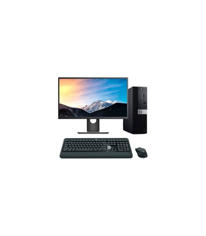 Dell Optiplex 7070 SFF Core i7 9700 3.0 GHz | LCD 23" | 16 GB | 256 NVMe | TEC. Y RAT&Oacute;N INALAMBRICO | WIN 11 | DP