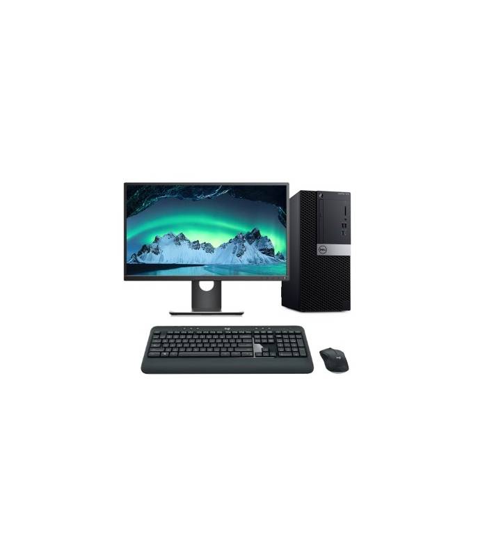 Dell Optiplex 7070 Torre Core i5 9500 3.0 GHz | LCD | 16GB | 240 SSD | WIFI | TEC. Y RAT&Oacute;N INALAMBRICO | WIN 11 | DP