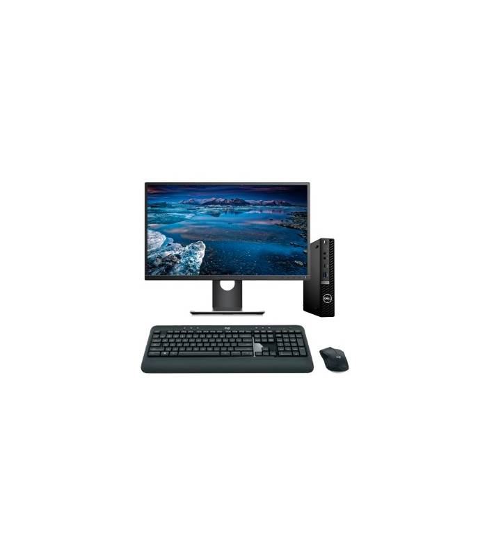 Dell Optiplex 7090 Mini PC Core i5 10500T | LCD 23" | 16GB | 256NVMe | WIFI | TEC. Y RAT&Oacute;N INALAMBRICO | DP