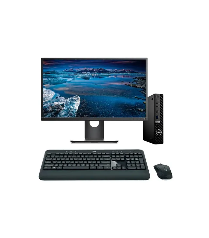 Dell Optiplex 7090 Mini PC Core i5 10500T | LCD 23" | 16GB | 256NVMe | WIFI | TEC. Y RATÓN INALAMBRICO | DP
