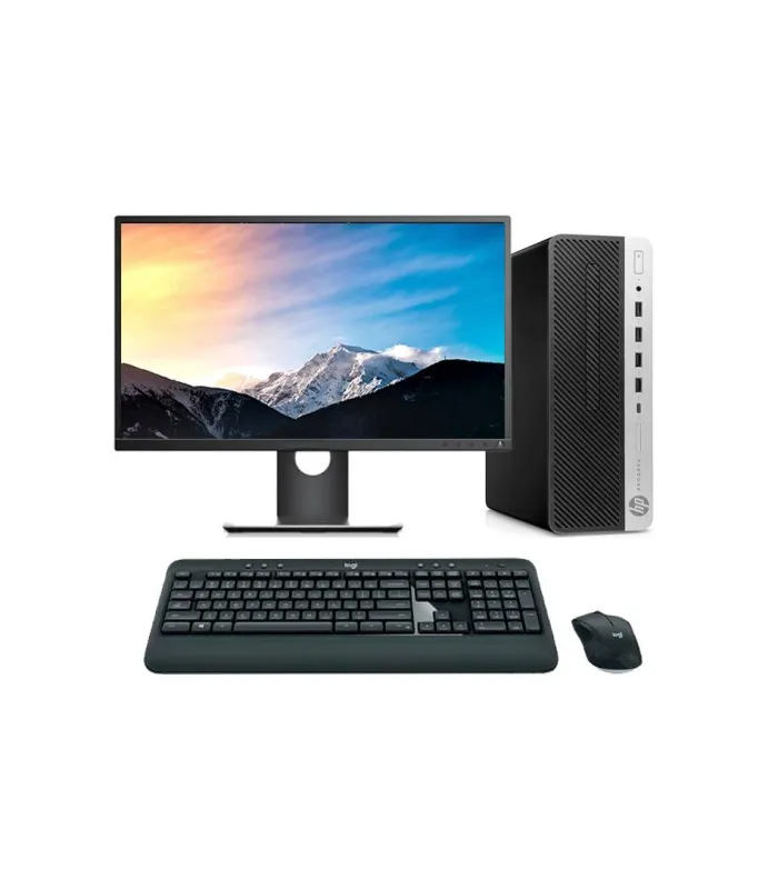HP ProDesk 600 G4 SFF Core i5 8500 3.0 GHz | LCD | 16GB | 256NVMe | TEC. Y RATÓN INALAM. | WIFI | WIN11 | DP