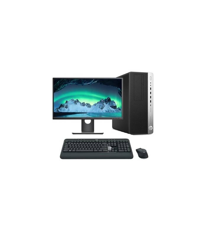 HP EliteDesk 800 G4 MT Core i5 8500 | LCD | 16 GB | 256 NVMe | WIFI | TEC. Y RAT&Oacute;N INALAMBRICO | DP