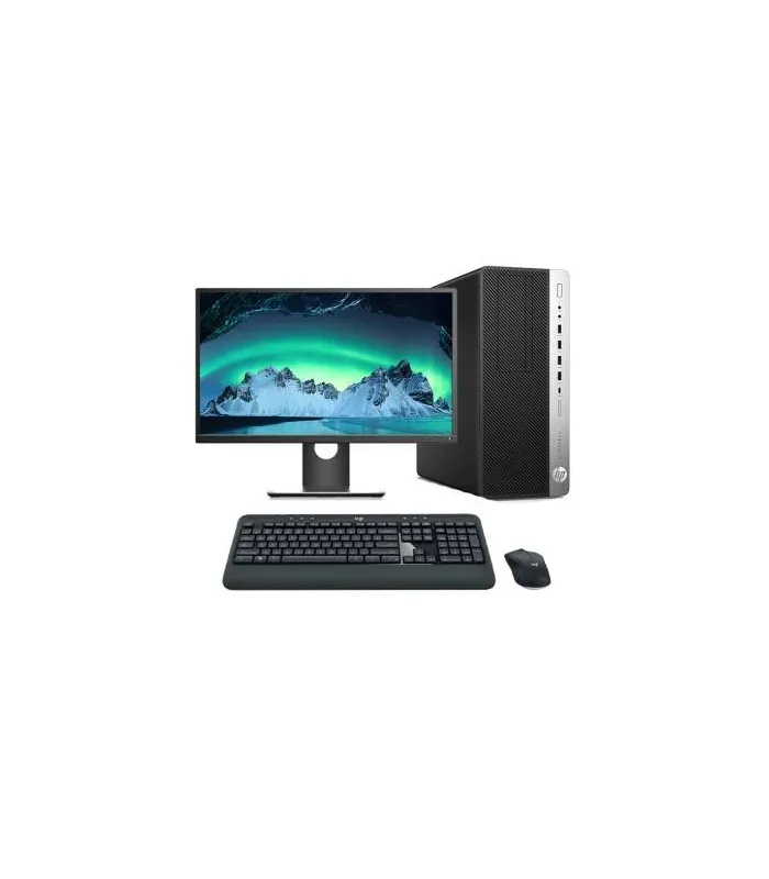 HP EliteDesk 800 G4 MT Core i5 8500 | LCD | 16 GB | 256 NVMe | WIFI | TEC. Y RATÓN INALAMBRICO | DP