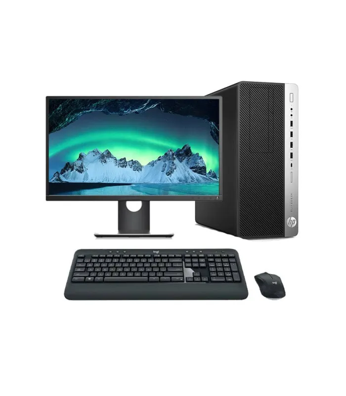 HP EliteDesk 800 G4 MT Core i5 8500 | LCD | 16 GB | 256 NVMe | WIFI | TEC. Y RATÓN INALAMBRICO | DP