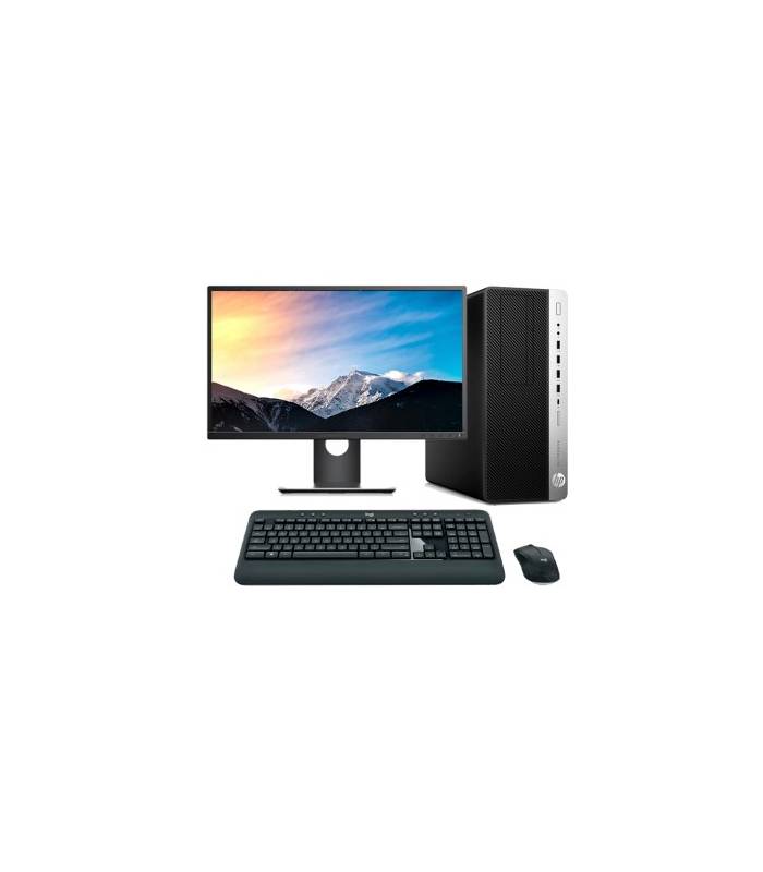 HP EliteDesk 800 G5 MT Core i7 8700K 3.7 GHz | LCD | 16 GB | 256 NVMe | WIFI | TEC. Y RAT&Oacute;N INALAMBRICO | WIN 11 | DP