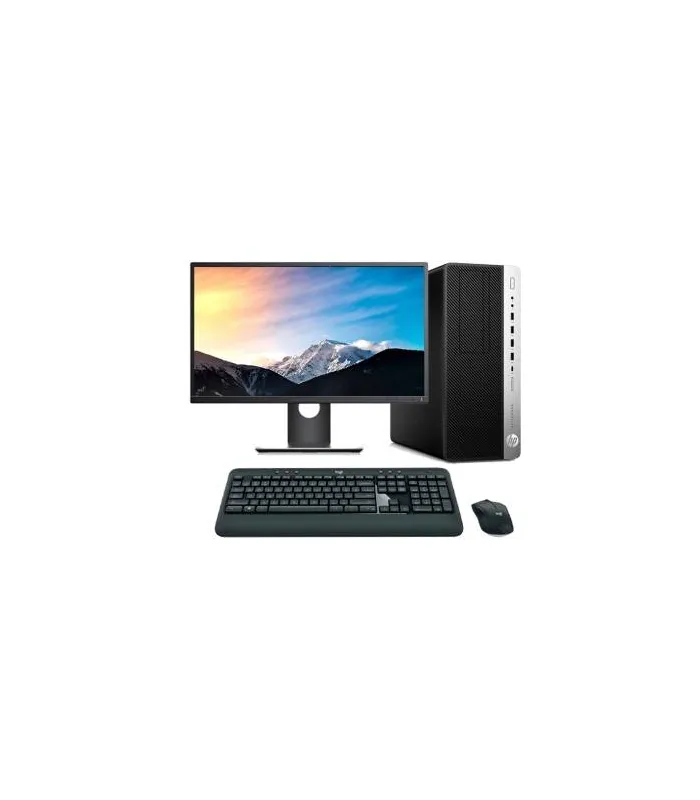 HP EliteDesk 800 G5 MT Core i7 8700K 3.7 GHz | LCD | 16 GB | 256 NVMe | WIFI | TEC. Y RATÓN INALAMBRICO | WIN 11 | DP