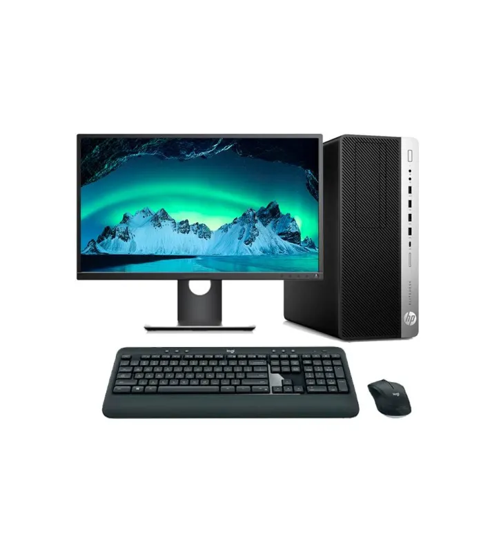 HP EliteDesk 800 G5 MT Core i7 9700 3.0 GHz | LCD | 16GB | 256 NVMe | WIFI | TEC. Y RATÓN INALÁMBRICO| DP
