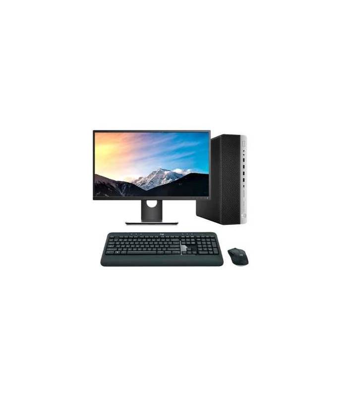 HP EliteDesk 800 G5 SFF Core i5 8500 3.0 GHz | LCD | 16 GB | 256 NVMe | WIFI | TEC. Y RAT&Oacute;N INALAMBRICO | WIN 11