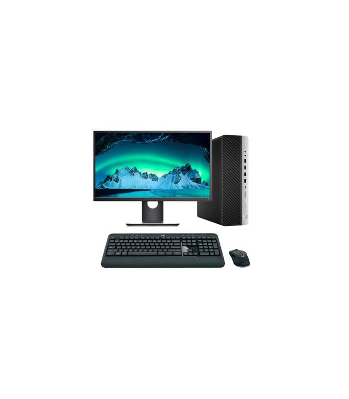 HP EliteDesk 800 G5 SFF Core i7 8700 3.2 GHz | LCD | 16 GB | 256 NVMe | WIFI | TEC. Y RAT&Oacute;N INAL&Aacute;. | DP