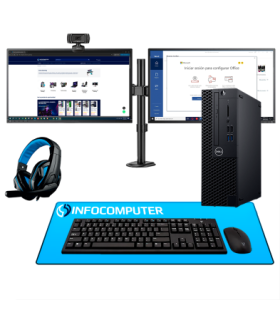 Pack PC Doble Pantalla Ofimática - Pack Start Dual