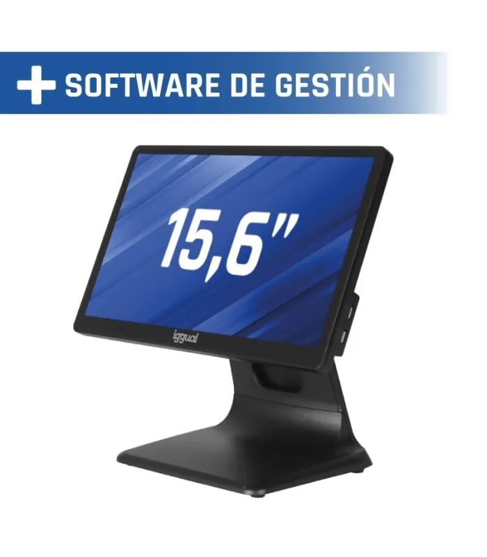 iggual TPV 15,6" N100 8+256GB W11Pro + Software