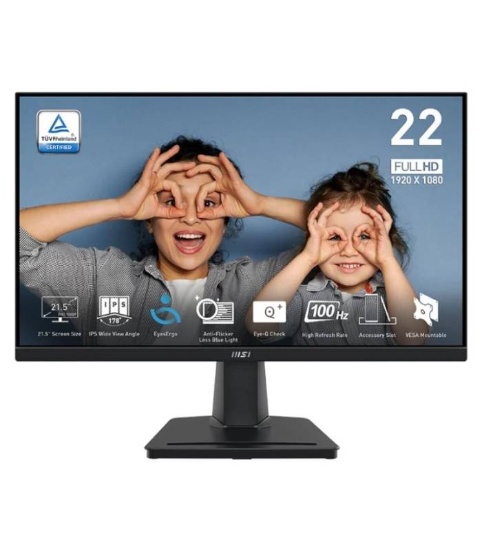 MSI MP225 E12VL Monitor 22" FHD 120Hz VGA HDMI
